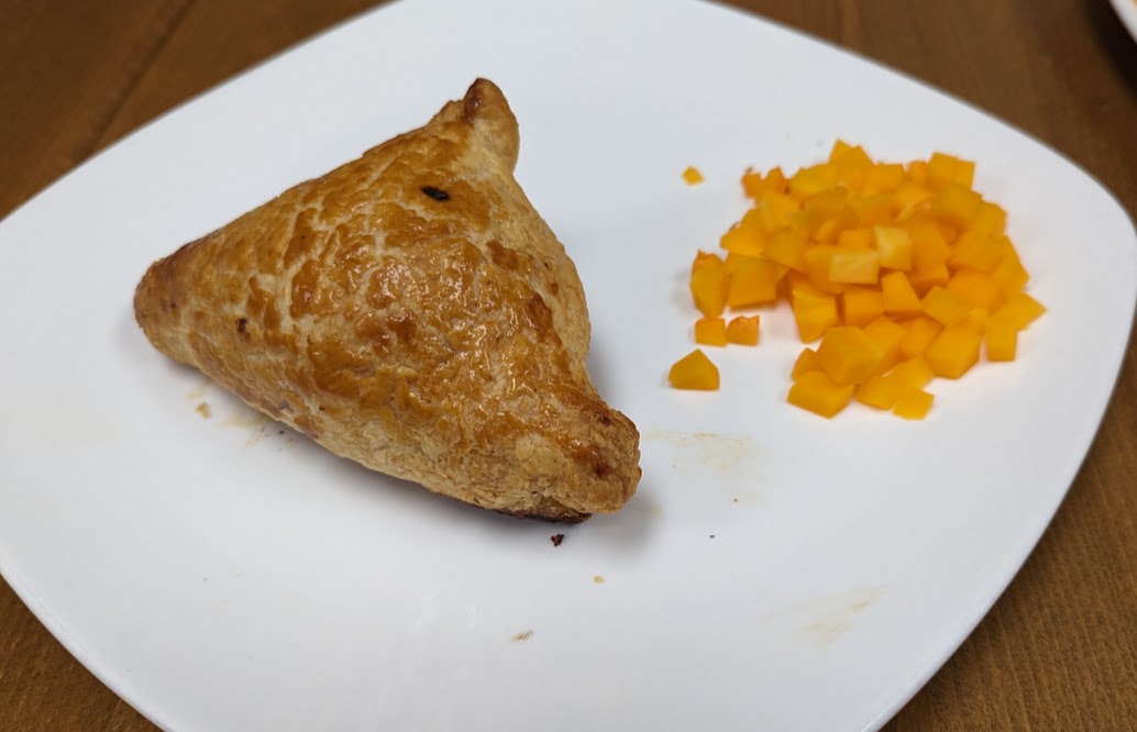 Samsa with pumpkin (1pc)
